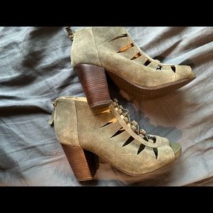 Michael Kors Green High Heel Sandals